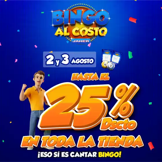 Catálogo Jaher en Loja | Hasta el 25%dsctl en toda la tienda  | 2025-08-02T00:00:00.000Z - 2025-08-03T00:00:00.000Z