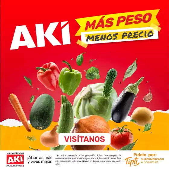 Mas Peso menos precio 