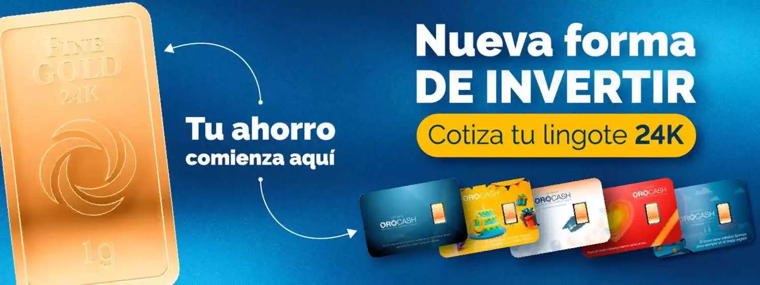 Catálogo OroCash en Portoviejo | Nueva forma de invertir  | 2025-07-31T00:00:00.000Z - 2025-07-31T00:00:00.000Z