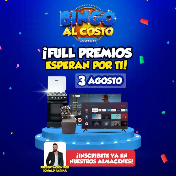 Catálogo Jaher en Zamora | Bingo al costo  | 2025-08-03T00:00:00.000Z - 2025-08-03T00:00:00.000Z