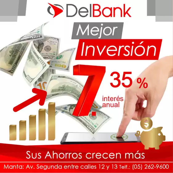 Catálogo Banco Delbank en Duran | Mejor inversion  | 2025-08-01T00:00:00.000Z - 2025-08-08T00:00:00.000Z