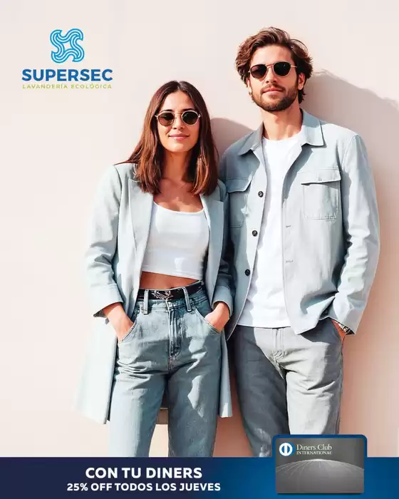 Catálogo Supersec Dry Cleaning en La Concordia | Disfruta un 25% de descuento  | 2025-08-01T00:00:00.000Z - 2025-08-31T00:00:00.000Z