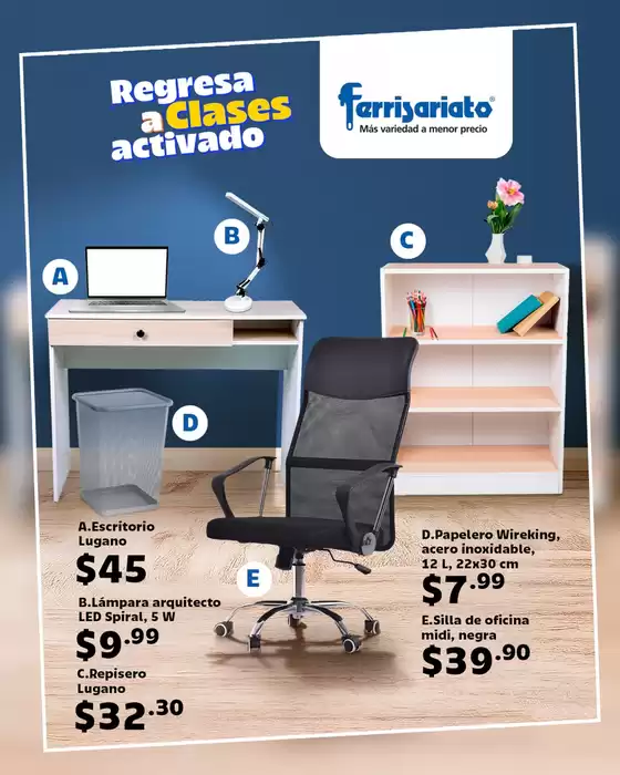 Catálogo Ferrisariato en Jipijapa | Regresa a clases  | 2025-08-01T00:00:00.000Z - 2025-08-08T00:00:00.000Z