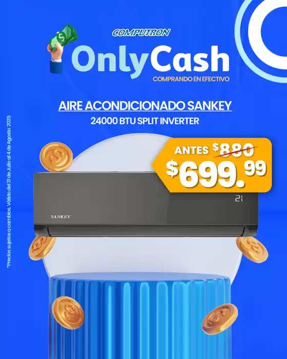 Catálogo Computron en Pujilí | Aire acondicionado  | 2025-07-31T00:00:00.000Z - 2025-08-04T00:00:00.000Z