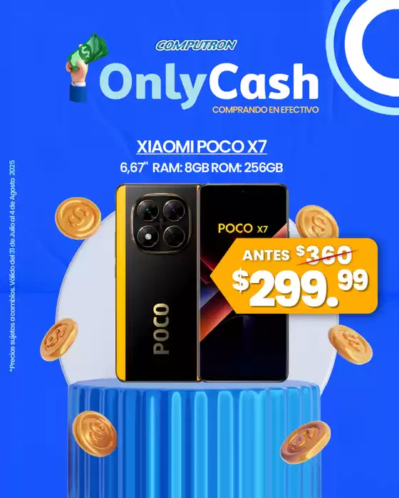Catálogo Computron en Pujilí | Xiaomi poco | 2025-07-31T00:00:00.000Z - 2025-08-04T00:00:00.000Z