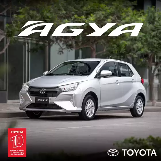 Catálogo Toyota en Otavalo | Toyota Agya | 2025-08-01T00:00:00.000Z - 2026-08-01T00:00:00.000Z