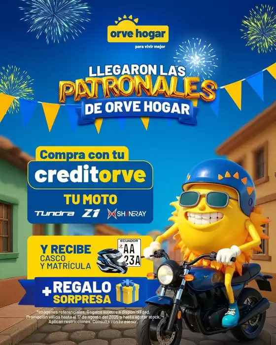 Catálogo Orve Hogar en Montañita | Llegaron las patronales  | 2025-08-02T00:00:00.000Z - 2025-08-17T00:00:00.000Z