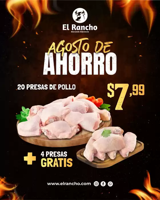 Catálogo Supermercado El Rancho en Alausí | Agosto de ahorro  | 2025-08-04T00:00:00.000Z - 2025-08-10T00:00:00.000Z