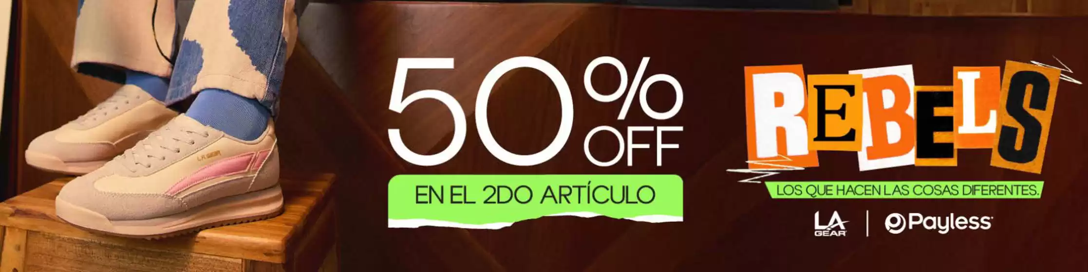 Catálogo Payless en Nueva Loja | 50%off en el 2do articulo  | 2025-08-05T00:00:00.000Z - 2025-08-17T00:00:00.000Z