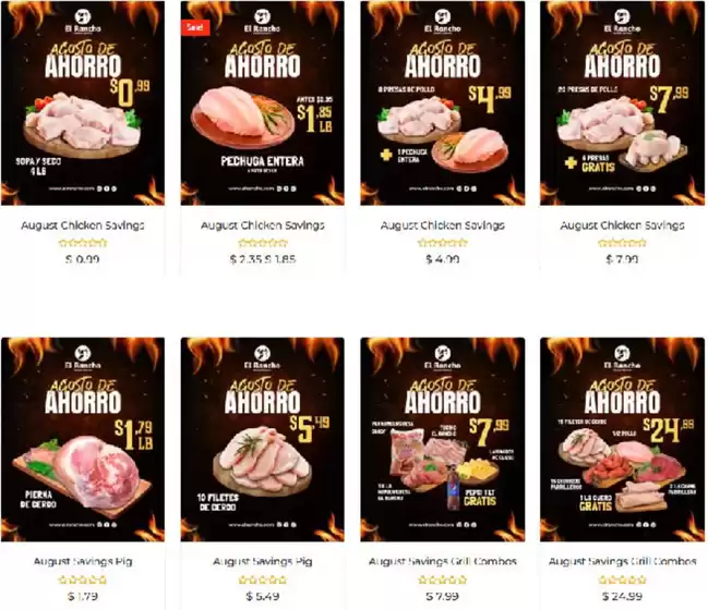 Catálogo Supermercado El Rancho en Yantzaza | Agosto de Ahorro  | 2025-08-05T00:00:00.000Z - 2025-08-10T00:00:00.000Z