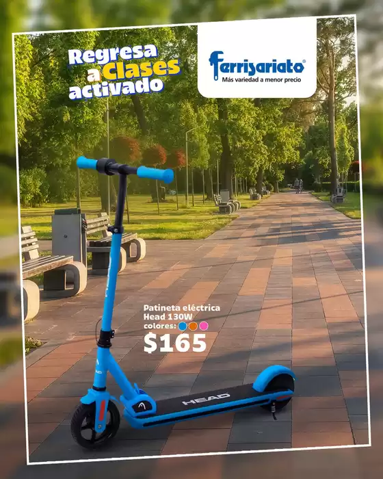 Catálogo Ferrisariato en Machala | Patineta electrica  | 2025-08-05T00:00:00.000Z - 2025-08-10T00:00:00.000Z
