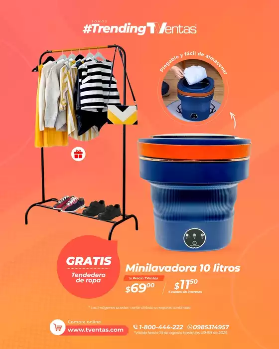Catálogo TVentas en Nabón Canton | Descuentos y promociones | 2025-08-10T00:00:00.000Z - 2025-08-10T00:00:00.000Z
