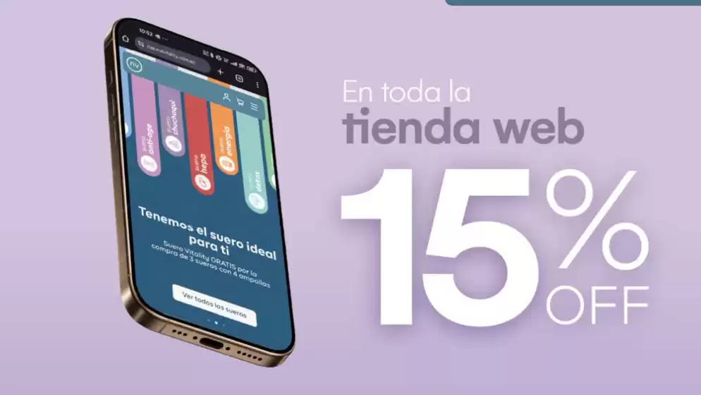 Catálogo Natural Vitality en Puerto López | En toda la tienda web 15%off  | 2025-08-08T00:00:00.000Z - 2025-08-10T00:00:00.000Z