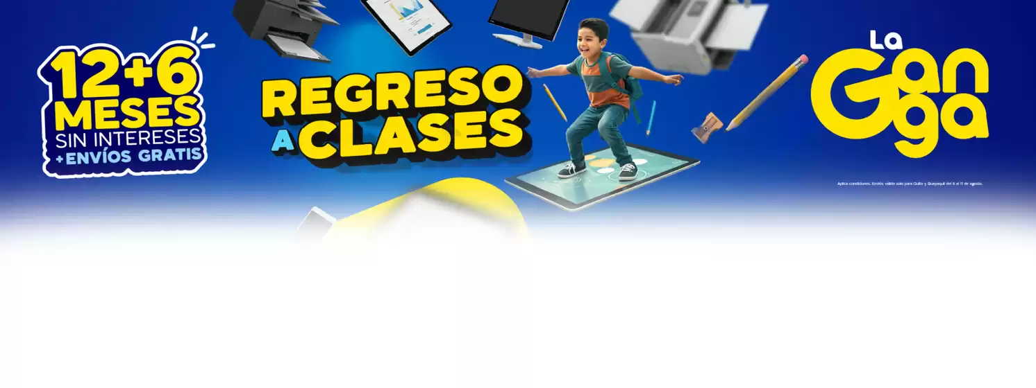 Catálogo Almacenes La Ganga en Muisne | Regreso a clases  | 2025-08-08T00:00:00.000Z - 2025-08-31T00:00:00.000Z