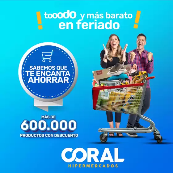 Catálogo Coral Hipermercados en Muisne |  Mas de 600productos con desuento  | 2025-08-11T00:00:00.000Z - 2025-08-17T00:00:00.000Z