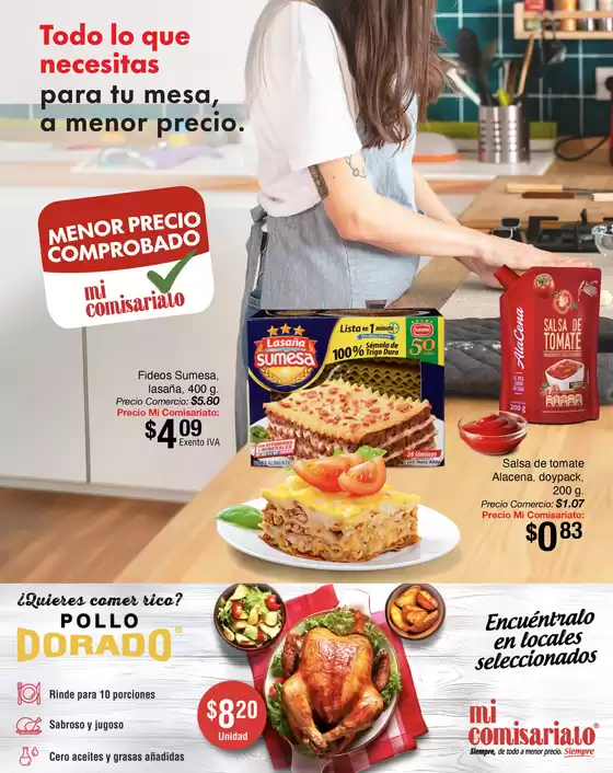 A menor precio siempre 