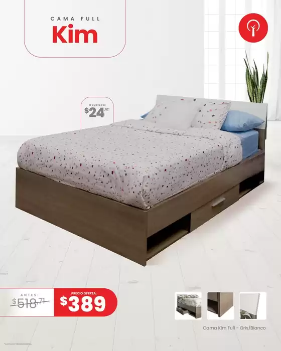 Cama Full Kim 