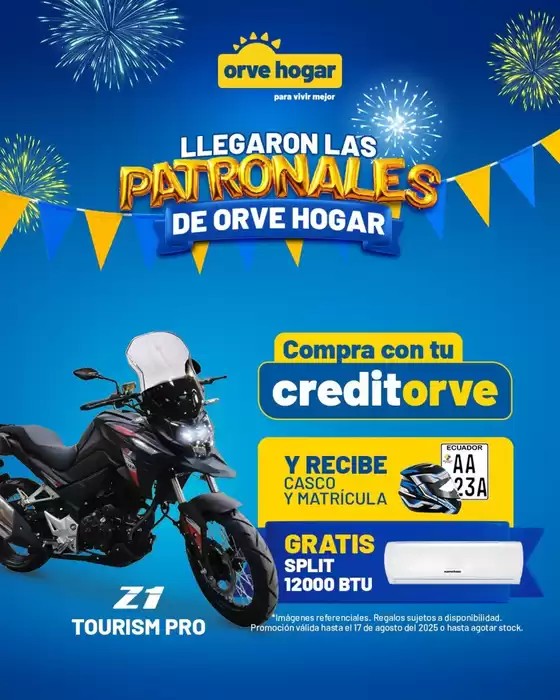 Llegaron las ptatronales 