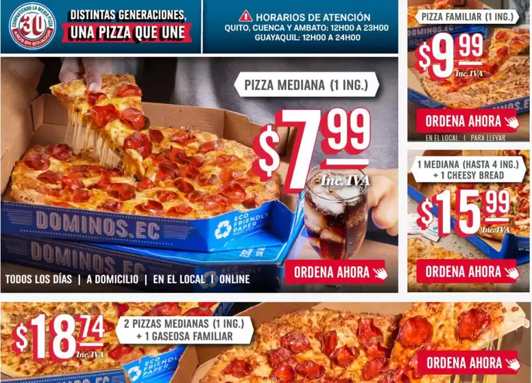 Domino's Pizza ofertas!