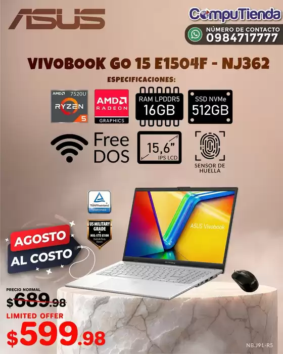 Agosto al costo 