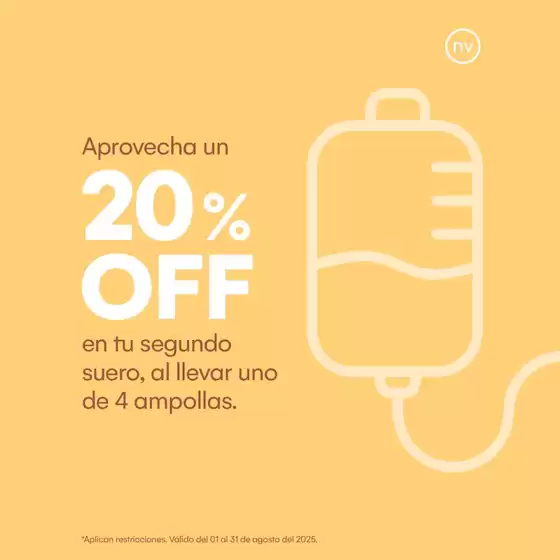 Aprovecha un 20%off