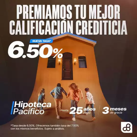 Nueva tasa 6.50%