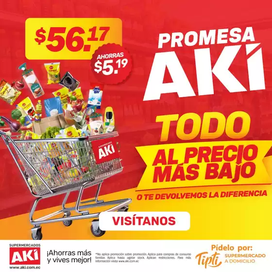 Catálogo Akí | Todo al precjo mas bajo  | 2025-08-15T00:00:00.000Z - 2025-08-31T00:00:00.000Z