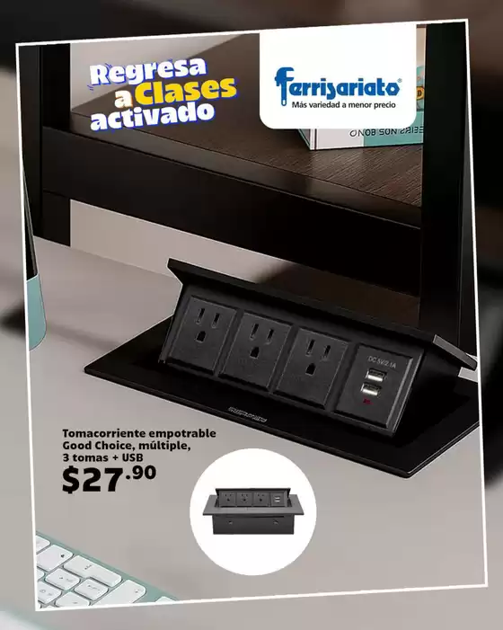 Catálogo Ferrisariato en Quevedo | Regresa a clases activado  | 2025-08-18T00:00:00.000Z - 2025-08-31T00:00:00.000Z