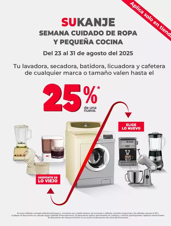 Sukanje 25%de uno nuevo