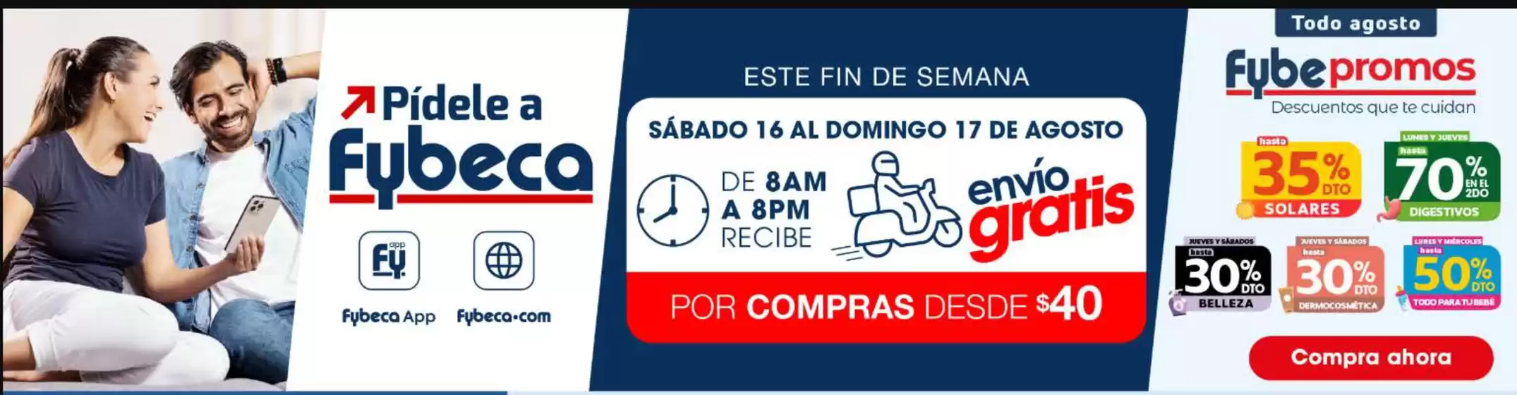 Catálogo Fybeca en Cuenca | Pidele a Fybeca  | 2025-08-18T00:00:00.000Z - 2025-08-31T00:00:00.000Z