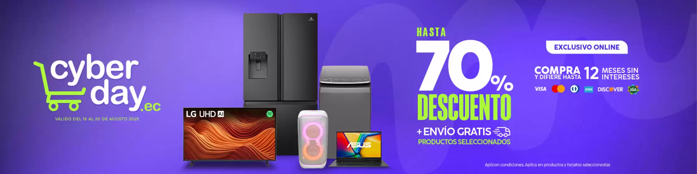 Catálogo Marcimex en Bucay | Cyber day | 2025-08-18T00:00:00.000Z - 2025-08-20T00:00:00.000Z