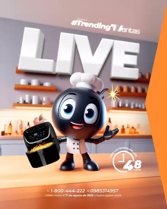 Catálogo TVentas en Ibarra | Catálogo TVentas | 2025-08-18T00:00:00.000Z - 2025-08-24T00:00:00.000Z