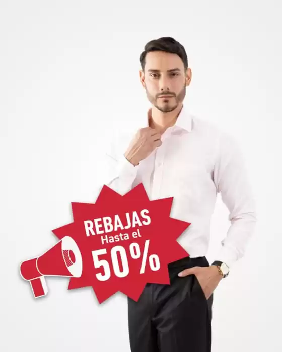 Rebajas hasta 50%