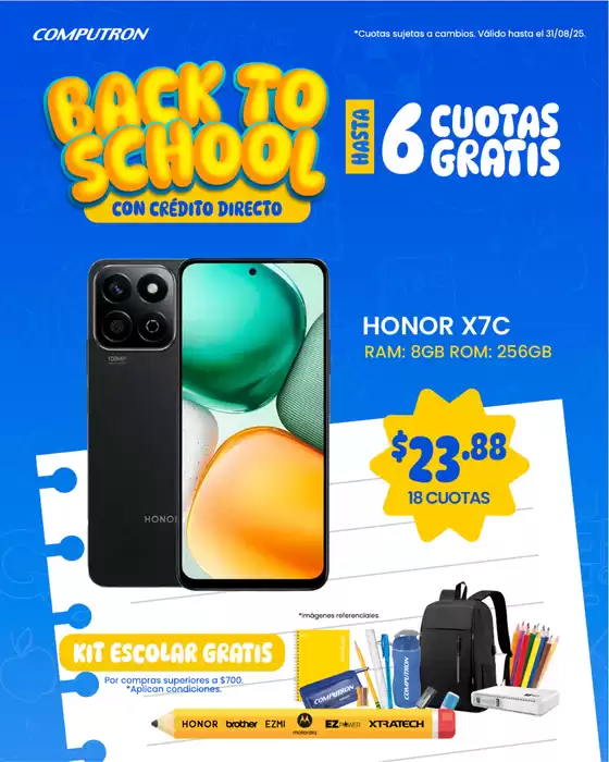 Catálogo Computron en Guayaquil | Honoe X7C | 2025-08-19T00:00:00.000Z - 2025-08-31T00:00:00.000Z