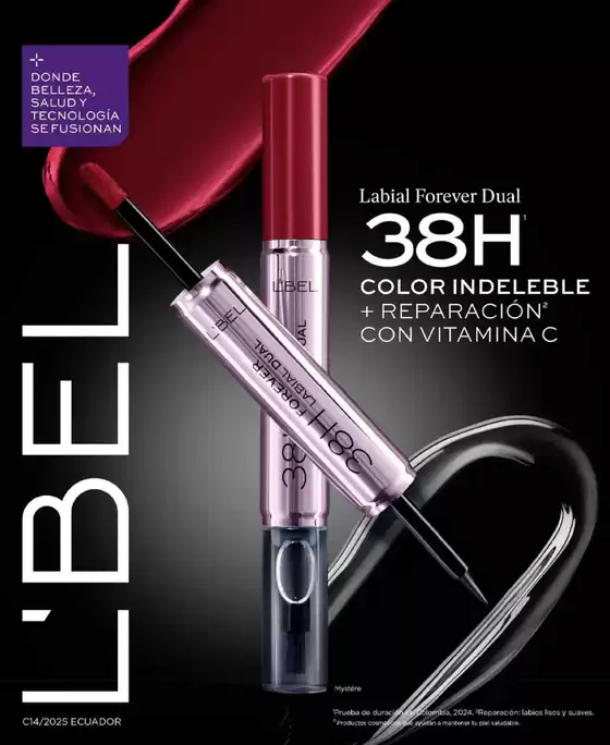 Catálogo L'bel |  Labial Forever Dual | 2025-08-19T00:00:00.000Z - 2025-08-31T00:00:00.000Z