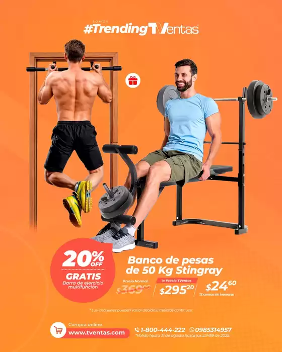 Catálogo TVentas en Macas | Descuentos y promociones | 2025-08-25T00:00:00.000Z - 2025-08-31T00:00:00.000Z