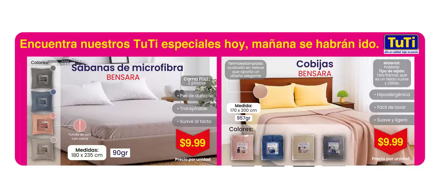 Folleto dormitorio