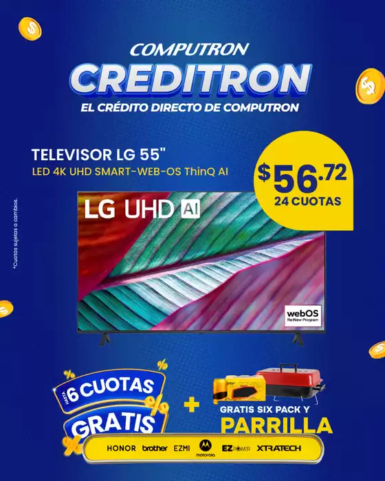Catálogo Computron en Quito | Televisor LG | 2025-08-27T00:00:00.000Z - 2025-09-06T00:00:00.000Z