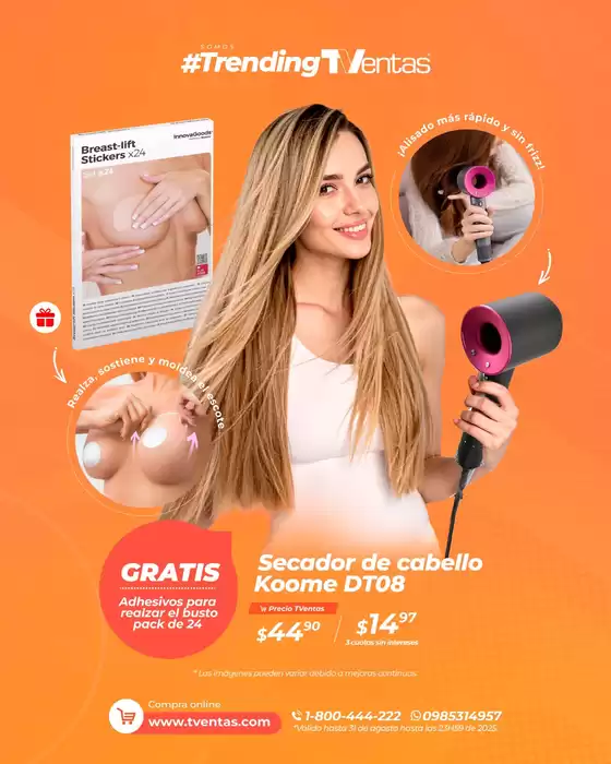 Catálogo TVentas | Grandes descuentos en productos seleccionados | 2025-08-27T00:00:00.000Z - 2025-08-31T00:00:00.000Z