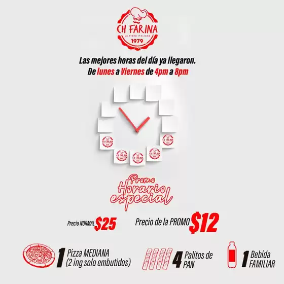 Promo horario especial