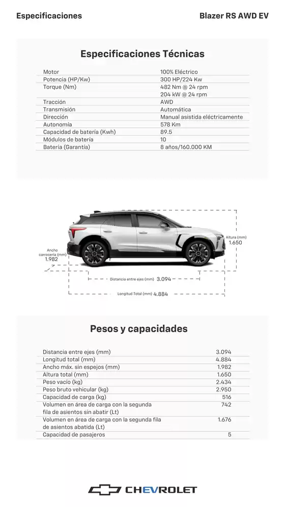 Blazer RS EV