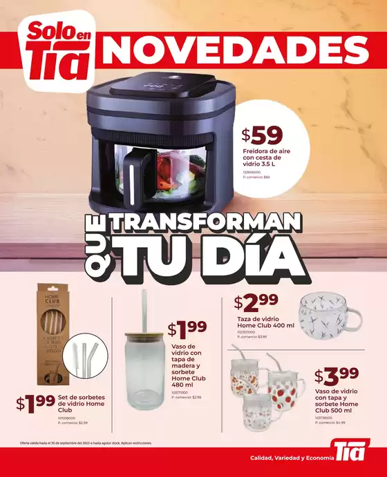 Catálogo Tia en Jujan | Ofertas para cazadores de gangas | 2025-09-11T00:00:00.000Z - 2025-09-25T00:00:00.000Z