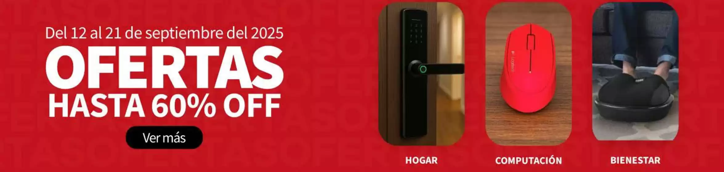 Ofertas hasta 60%off
