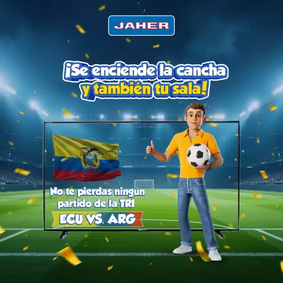 Catálogo Jaher en Machala | Ofertas principales y descuentos | 2025-09-12T00:00:00.000Z - 2025-09-26T00:00:00.000Z