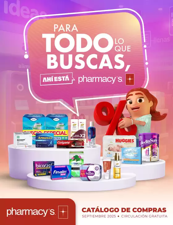 Catálogo Pharmacy's en Cuenca | Revista Septiembre 2025 | 2025-09-13T00:00:00.000Z - 2025-09-27T00:00:00.000Z