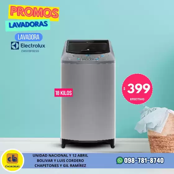 Promos Lavadoras 
