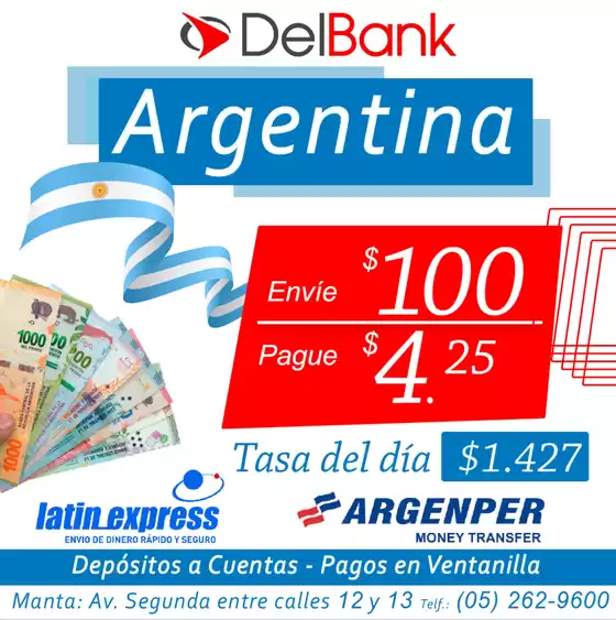 Catálogo Banco Delbank en San Miguel | Argentina  | 2025-09-17T00:00:00.000Z - 2025-09-30T00:00:00.000Z