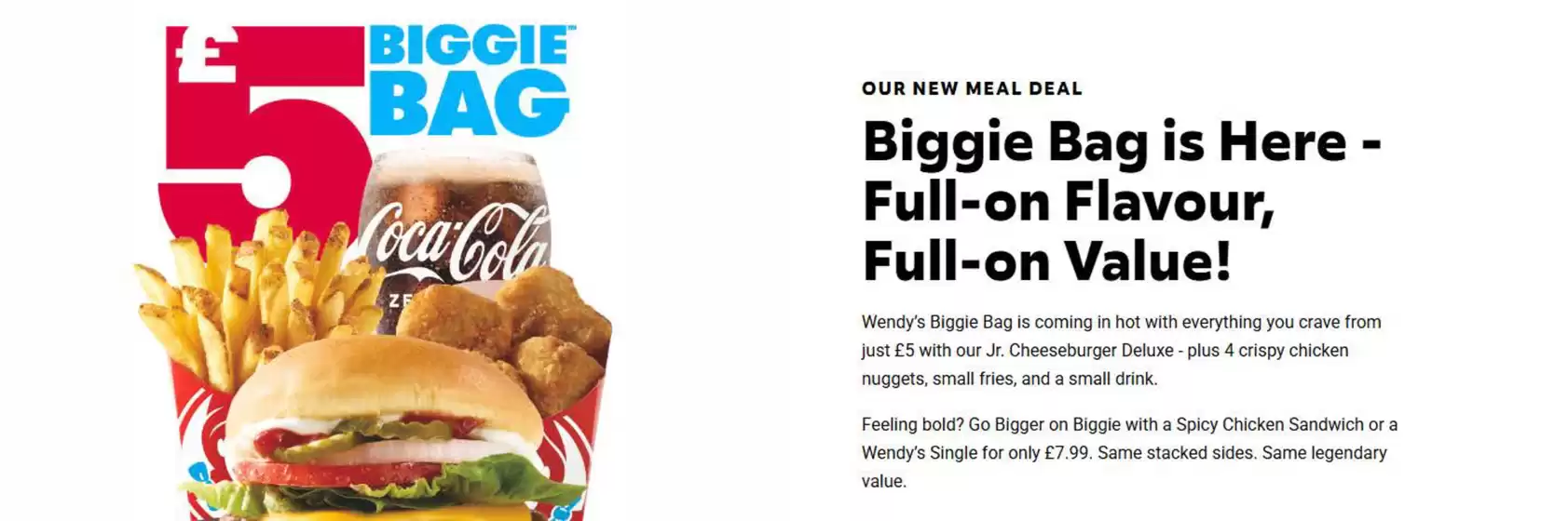 Catálogo Wendys | Biggie Bag | 2025-09-17T00:00:00.000Z - 2025-09-30T00:00:00.000Z