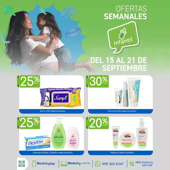 Catálogo Farmacias Medicity en Baños de Agua Santa | Ofetas semanales  | 2025-09-17T00:00:00.000Z - 2025-09-21T00:00:00.000Z