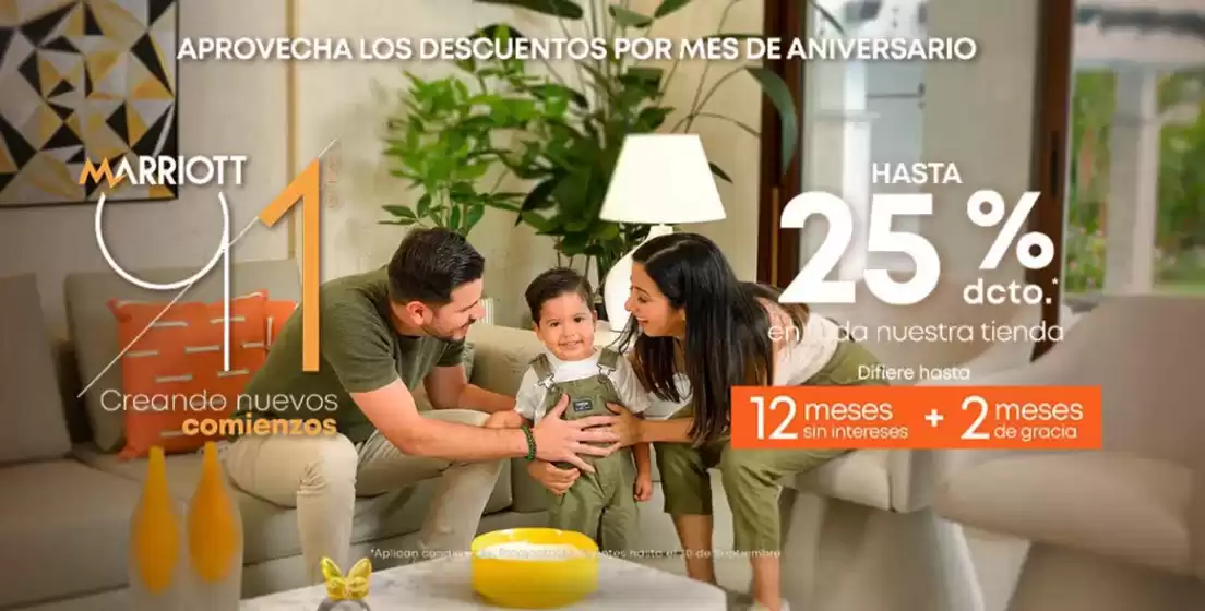 Catálogo Marriott Almacenes en Machala | Aproveca los descuentos por mes de aniversario  | 2025-09-17T00:00:00.000Z - 2025-09-30T00:00:00.000Z